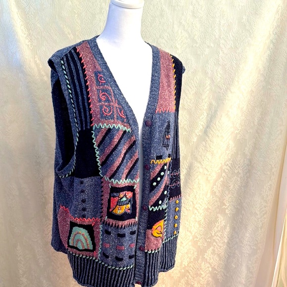 Blast Tops - Vintage 90s Blast Cat Vest Size XL
